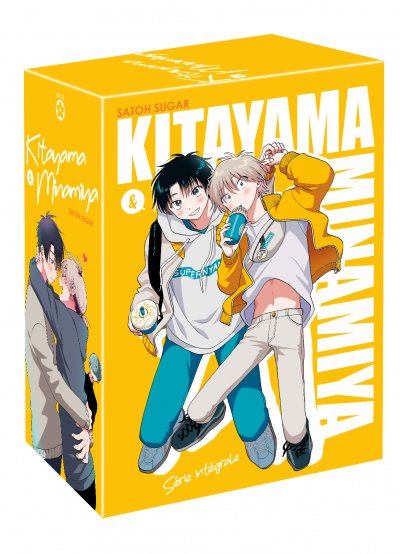 Kitayama et Minamiya - Coffret intégrale édition collector limitée (Tomes 1 à 5 + Goodies) - Yaoi