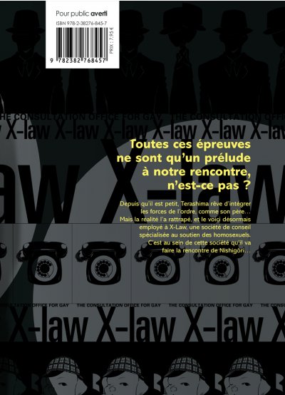 IMAGE 2 : X-Law - Livre (Manga) - Yaoi - Hana Book