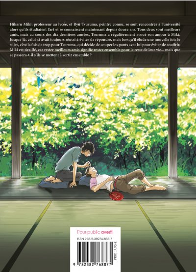 IMAGE 2 : Nuage sur la lune, tempête sur les fleurs - Livre (Manga) - Yaoi - Hana Book