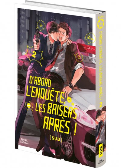 IMAGE 3 : D'abord l'enquête, les baisers, après ! - Tome 02 - Livre (Manga) - Yaoi - Hana Collection