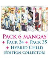 Pack Hana Collection - Partie 2 + Pack Boy's Love 34 + 35 + Hybrid Child - Collector - Coffret Blu-ray + DVD