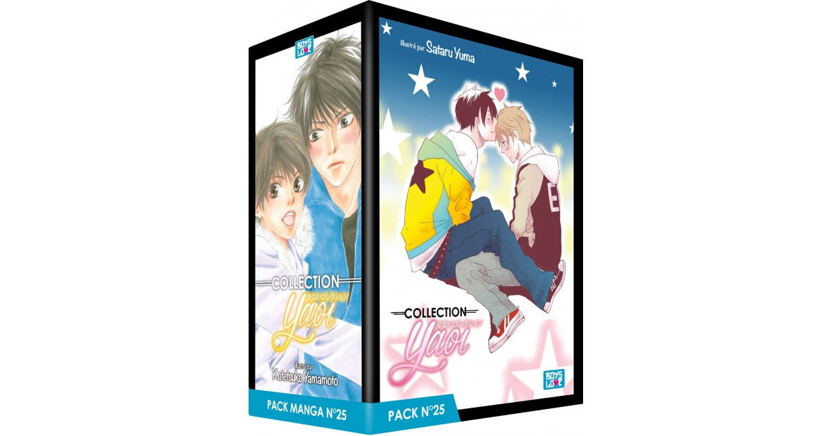Pack Boy's Love - Partie 25 - 5 Mangas (Livres) - Yaoi - Boy's Love