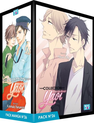 Pack Boy's Love - Partie 26 - 5 Mangas (Livres) - Yaoi