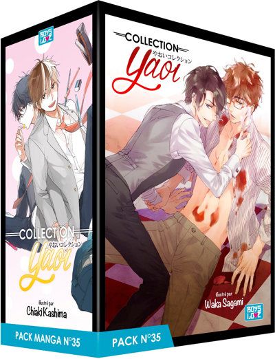 Pack Boy's Love - Partie 35 - 5 Mangas (Livres) - Yaoi