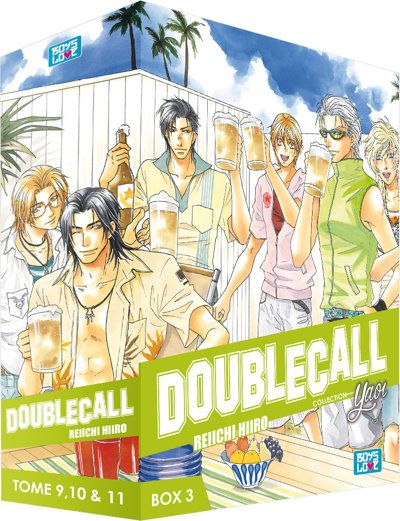 Double Call - Tomes 9 à 11 - 3 Mangas (Livres) - Yaoi