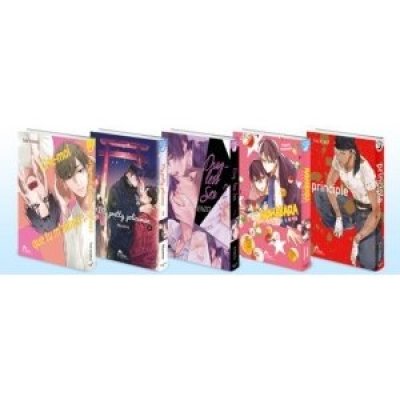 Pack Hana Collection - Partie 44 - 5 Mangas (Livres) - Yaoi