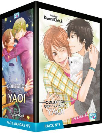Pack Boy's Love - Partie 09 - 5 Manga (Livres) - Yaoi