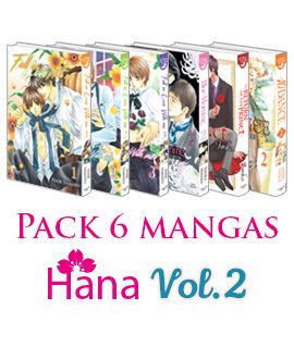 Pack Hana Collection - Partie 2 - 6 Mangas (Livres) - Yaoi