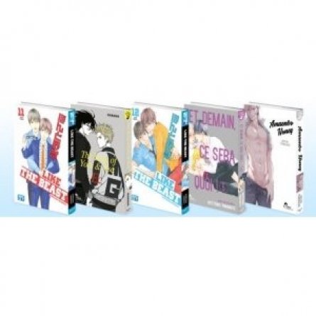 Pack Hana Collection - Partie 46 - 5 Mangas (Livres) - Yaoi