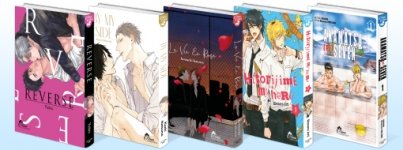 Pack Hana Collection - Partie 56 - 5 Mangas (Livres) - Yaoi
