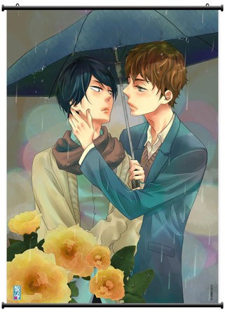 Under The Umbrella, with You - Store en tissu (Wall Scroll)