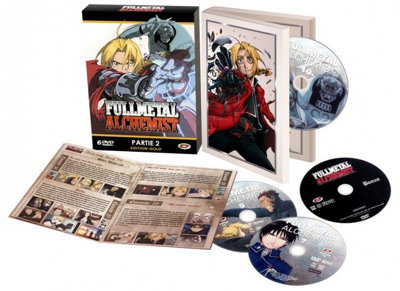 Fullmetal Alchemist - Partie 2 - Coffret DVD + Livret - Edition Gold