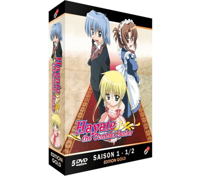 IMAGE 2 : Hayate the combat Butler - Partie 1 - Coffret DVD + Livret - Edition Gold