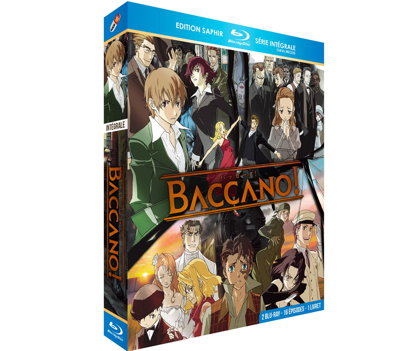 IMAGE 2 : Baccano ! - Intégrale + OAVs - Coffret [Blu-Ray] + Livret - Edition Saphir