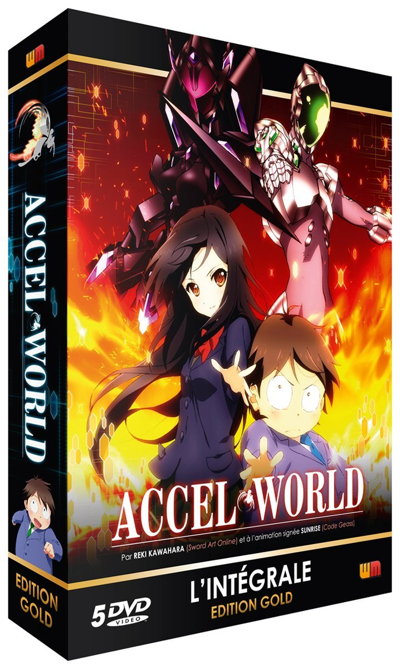 Accel World - Intégrale - Coffret DVD + Livret - Edition Gold