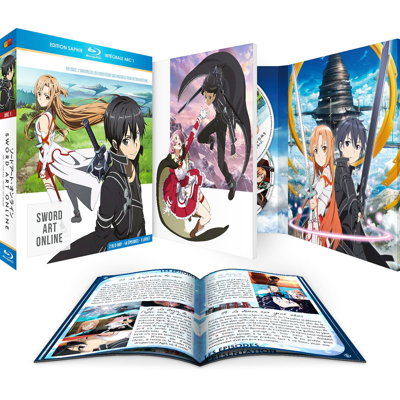 Sword Art Online - Arc 1 (SAO) - Coffret [Blu-Ray] + Livret - Edition Saphir