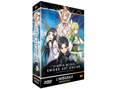 IMAGE 2 : Sword Art Online - Arc 2 (ALO) - Coffret DVD + Livret - Edition Gold