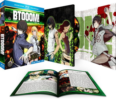 Btooom! - Intégrale - Edition Saphir - Coffret [Blu-ray] + Livret