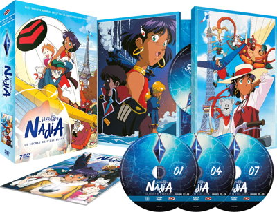 Nadia, le secret de l'eau bleue - Intégrale - Edition Collector - Coffret DVD + Livret