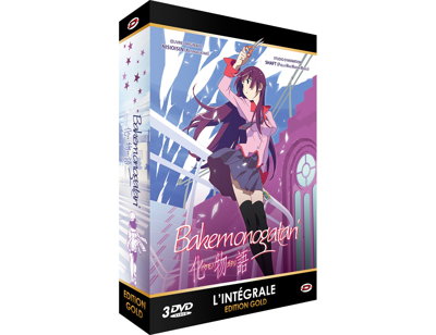 IMAGE 2 : Bakemonogatari - Intégrale + OAV - Edition Gold - Coffret DVD + Livret