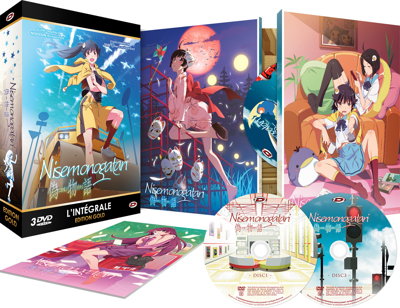 Nisemonogatari - Intégrale - Edition Gold - Coffret DVD + Livret