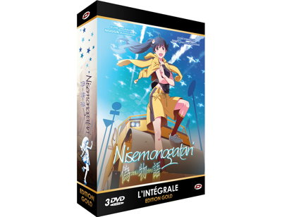 IMAGE 2 : Nisemonogatari - Intégrale - Edition Gold - Coffret DVD + Livret
