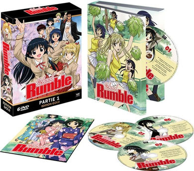 School Rumble - Intégrale Saison 1 - Edition Gold - 6 DVD + Livret