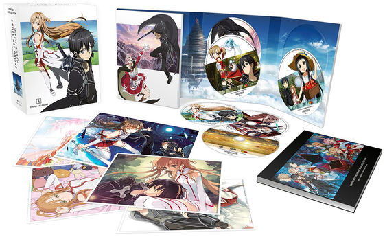 Sword Art Online - Arc 1 (SAO) - Edition Collector - Coffret Combo [Blu-ray] + DVD - Réédition