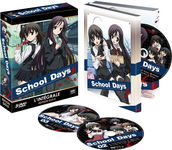 School Days - Intégrale + OAV - Coffret DVD + Livret - Edition Gold