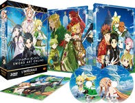 Sword Art Online - Arc 2 (ALO) - Coffret DVD + Livret - Edition Gold